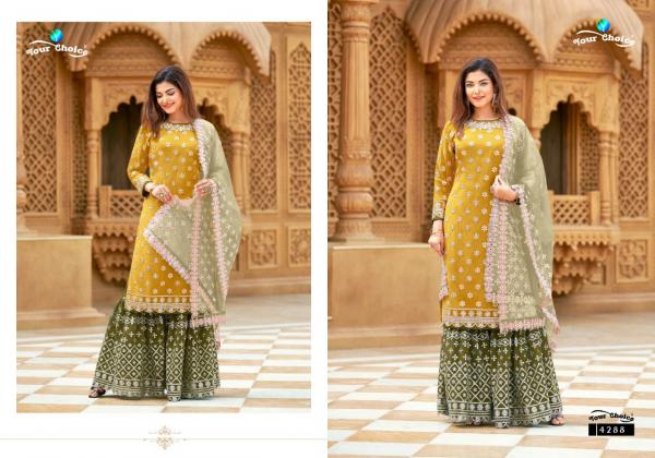 Your Choice Fashion Fancy Wear Georgette Salwar Kameez